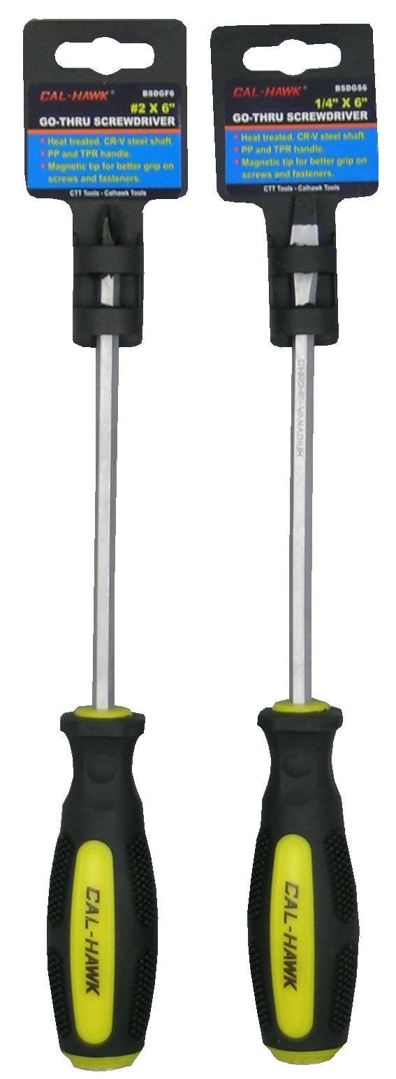 #2X6" GO-THRU SCREWDRIVER