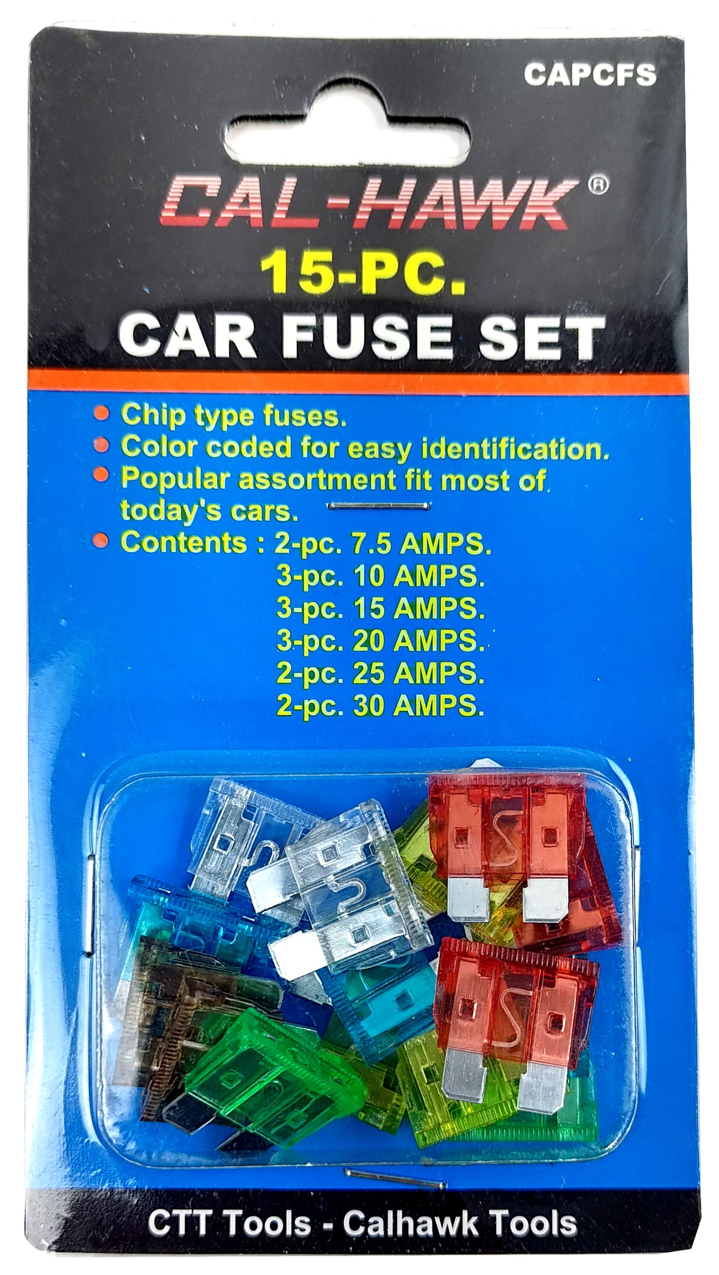 15 PCS CAR FUSES