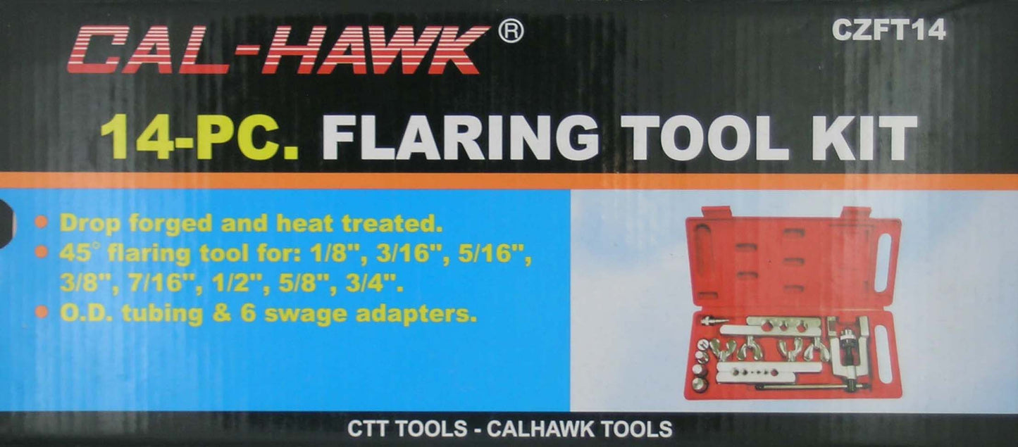 14PCS FLARING TOOL KITS