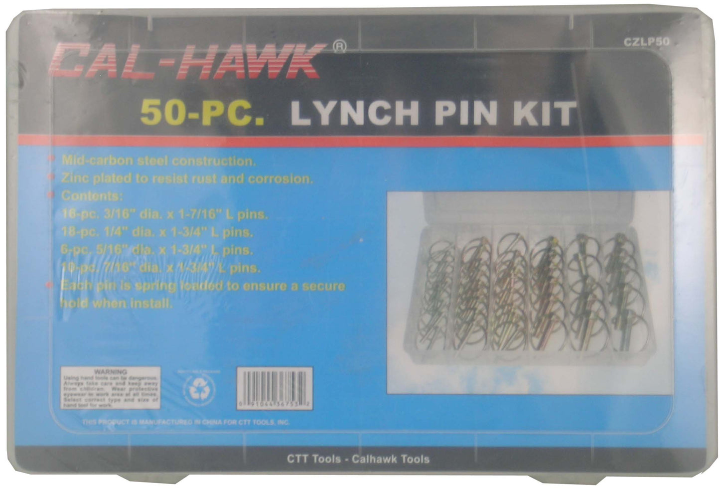 50PC LYNCH PIN KIT