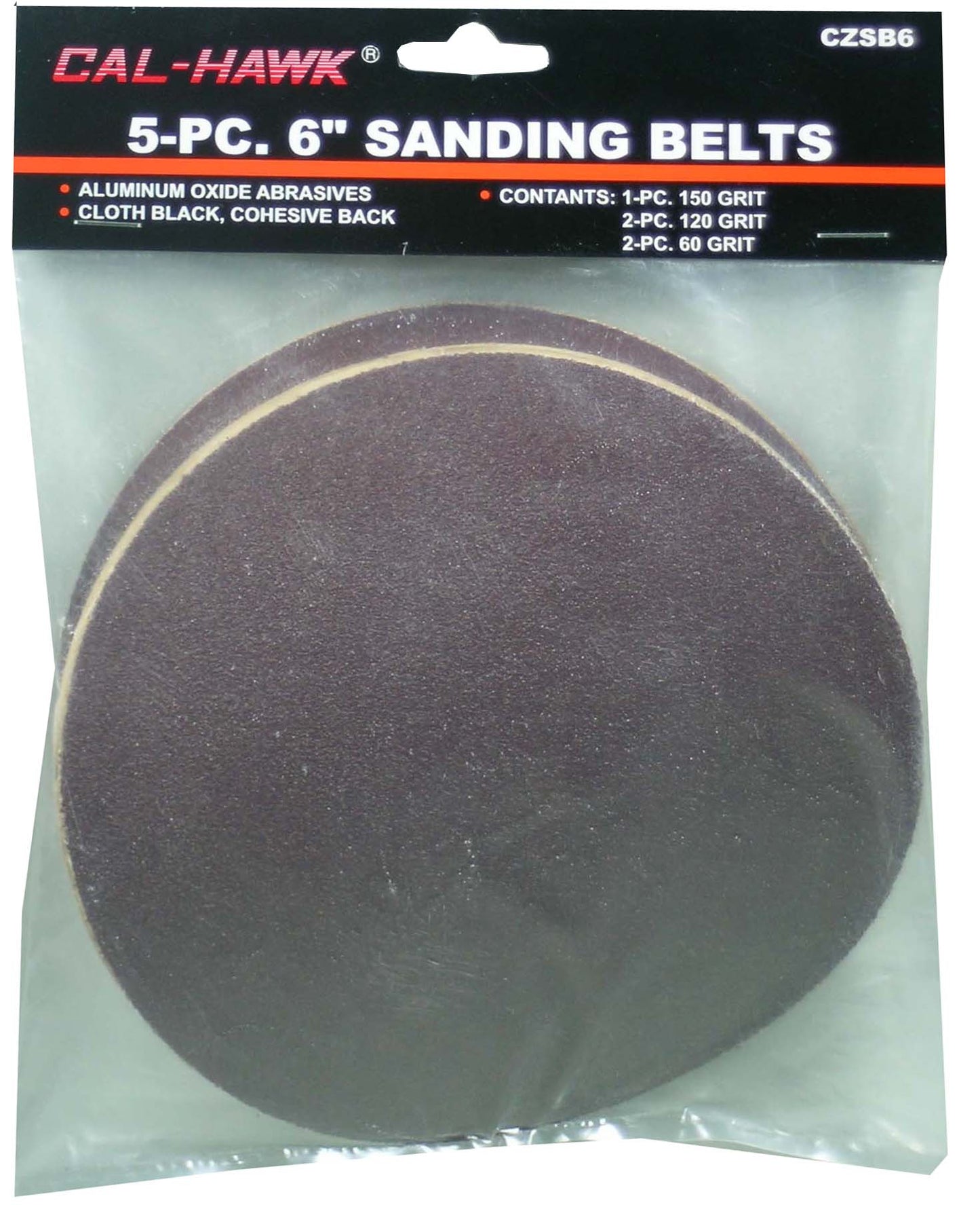 5PCS 6" SANDING DISC