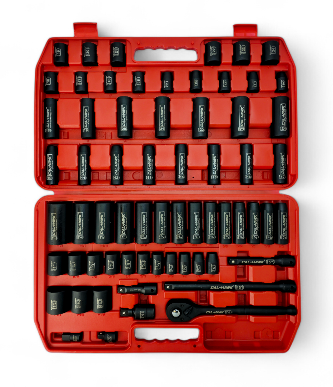 65PC 1/2" DR IMPACT SOCKET SET