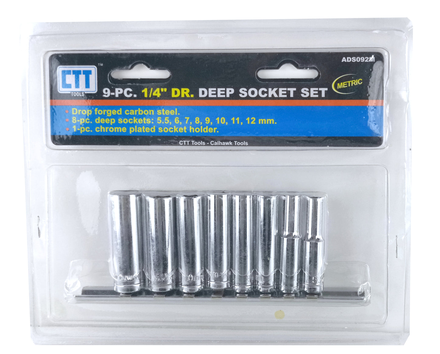 9PC 1/4 DP SKT M/M (CTT)