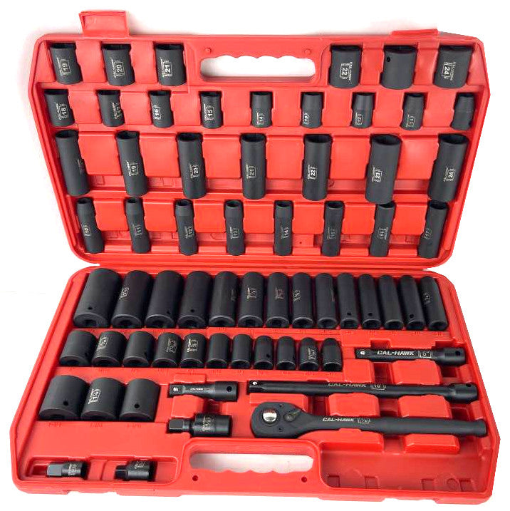 65PC 1/2" DR IMPACT SOCKET SET