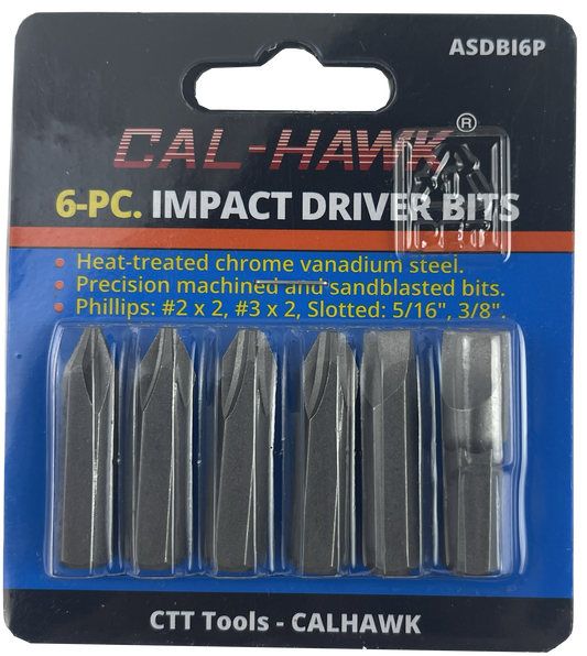 6PC IMPACT DRIVER BIT