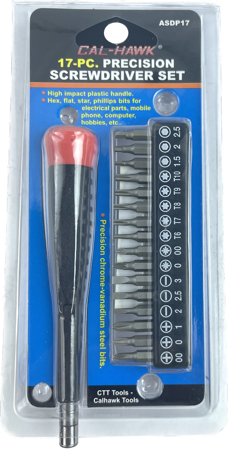 17PC PRECISION SCREWDRIVER