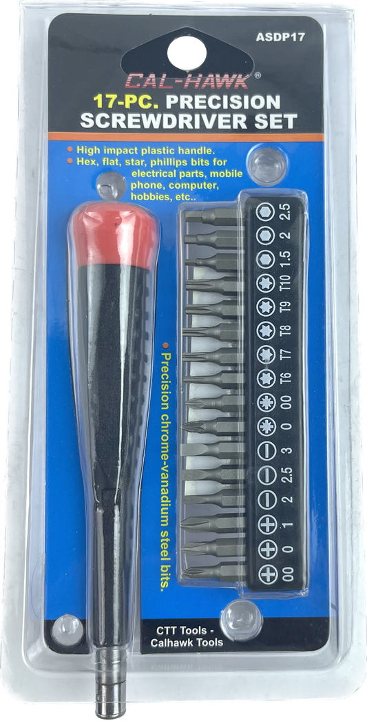 17PC PRECISION SCREWDRIVER