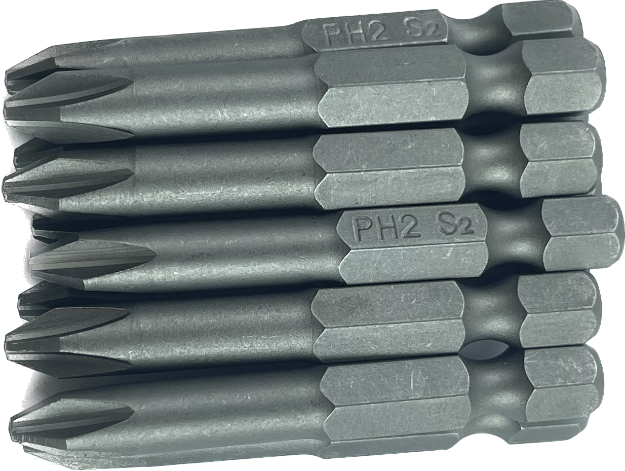 2" PH#2 S2 MAGNETIC BIT (10PC/BAG)