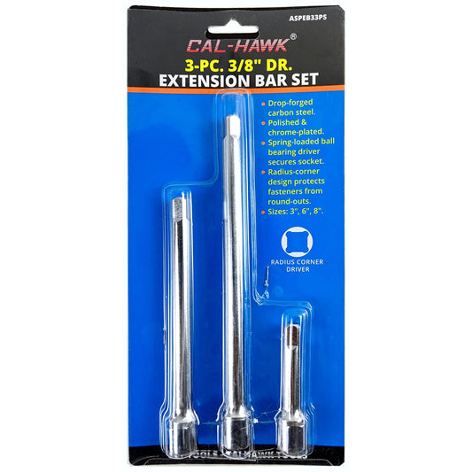 EXTENSION BAR 3/8 3PC SMALL