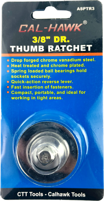 3/8"DR THUMB RATCHET