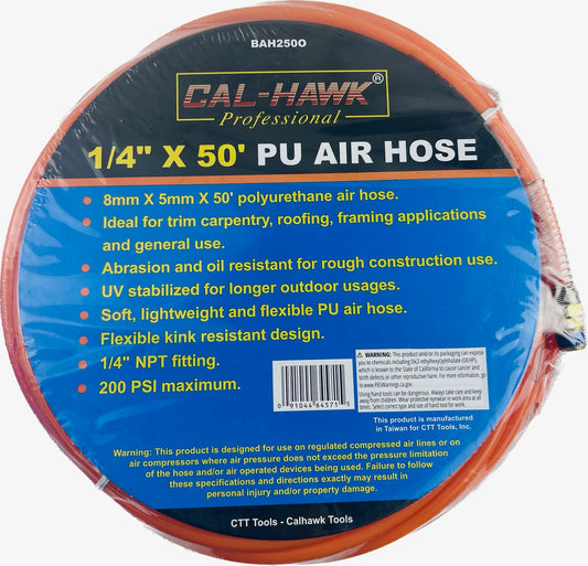 50" PU AIR HOSE (ORANGE)