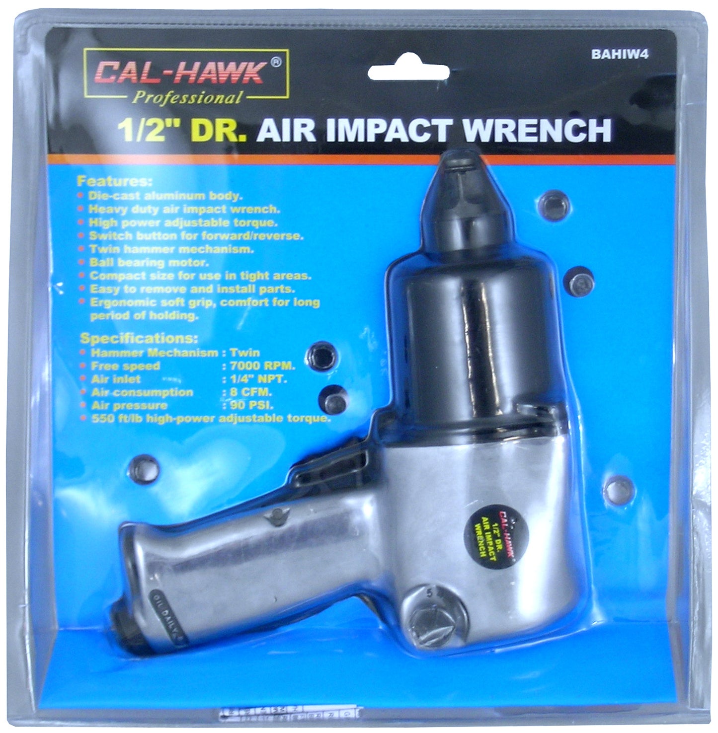 1/2" PRO. AIR IMPACT WR/TWIN HEAD