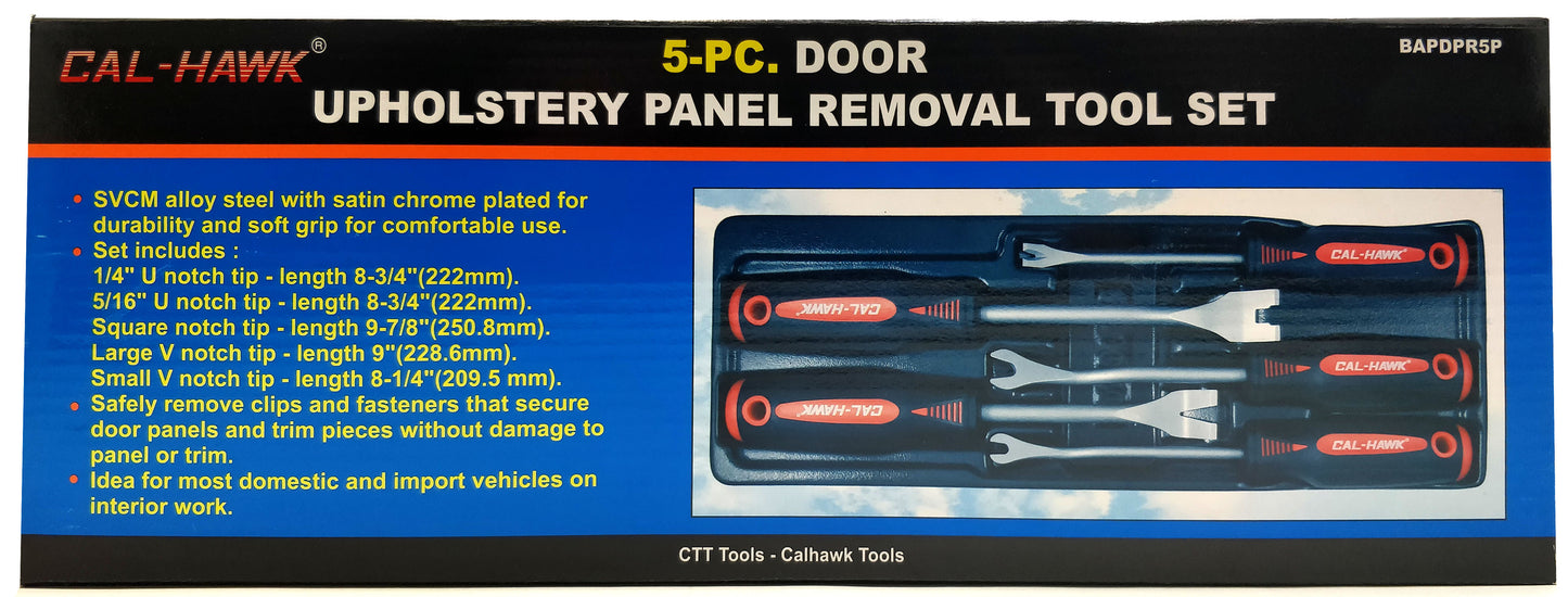 5 PC DOOR UPHOLSTERY PANEL REMOVER SET