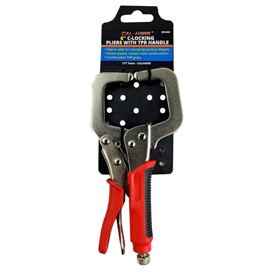 6" C LOCK PLIER/DIAMOD /TPR HANDLE