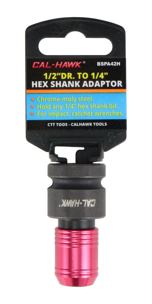 1/2" TO 1/4" DR HEX SHANK ADAPTOR