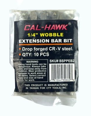 3/8" DR WOBBLE EXTEN BAR BIT/10PCS BAG