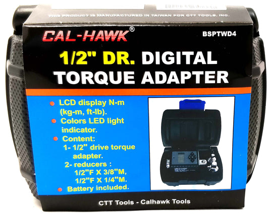 1/2" DR DIGITAL TORQ ADAPTER W/ REDUCER