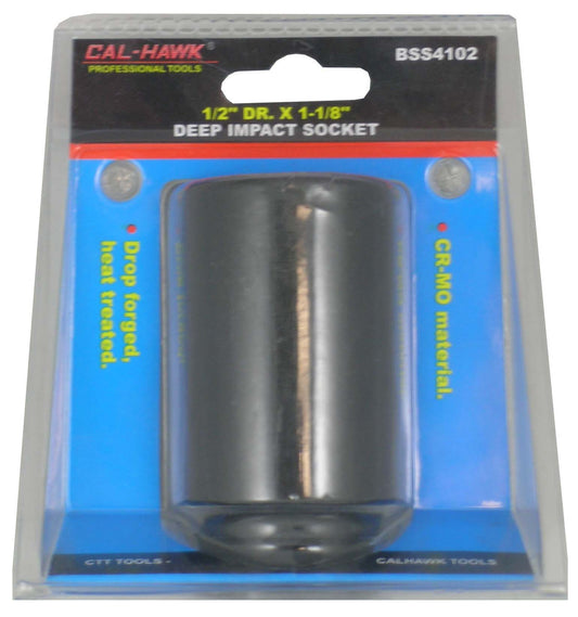 1/2" 1-1/8" CR-MO DEEP IMPACT SOCKET