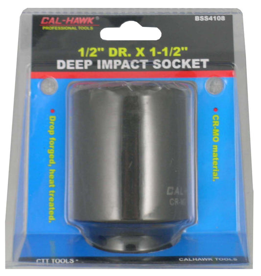 1/2" 1-1/2" CR-MO DEEP IMPACT SOCKET