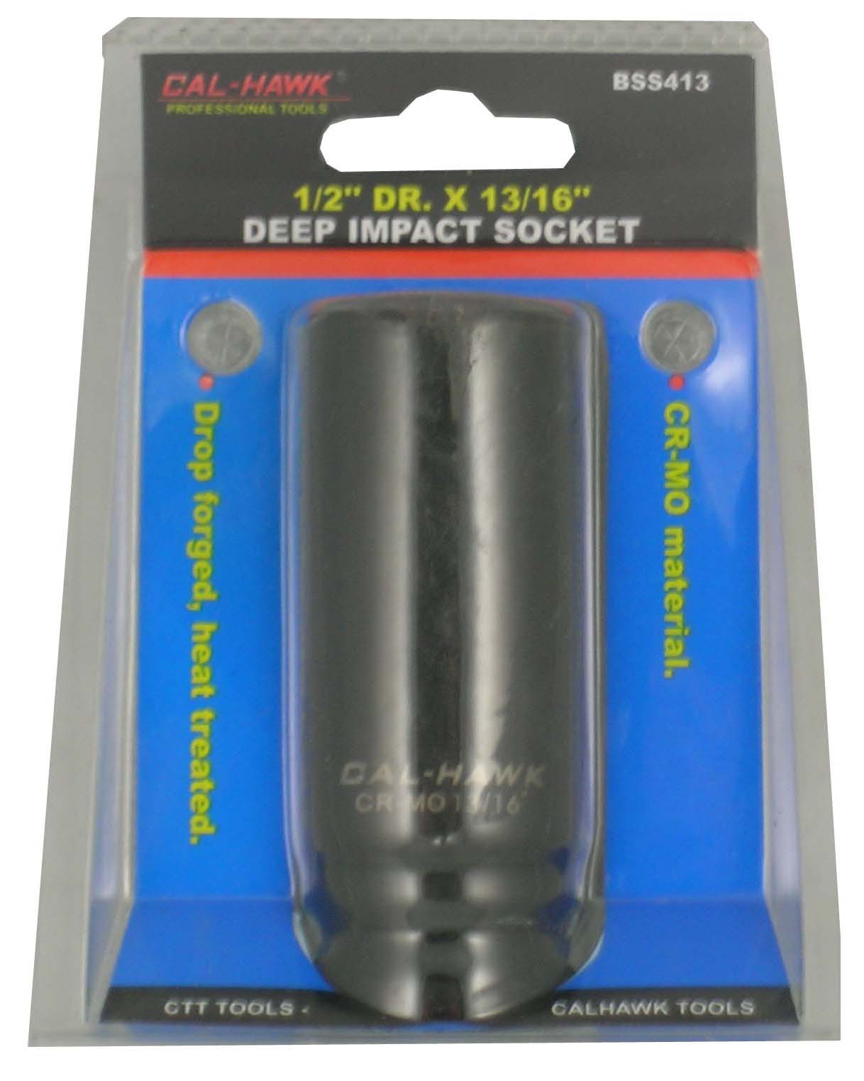 1/2" 13/16" CR-MO DEEP IMPACT SOCKET