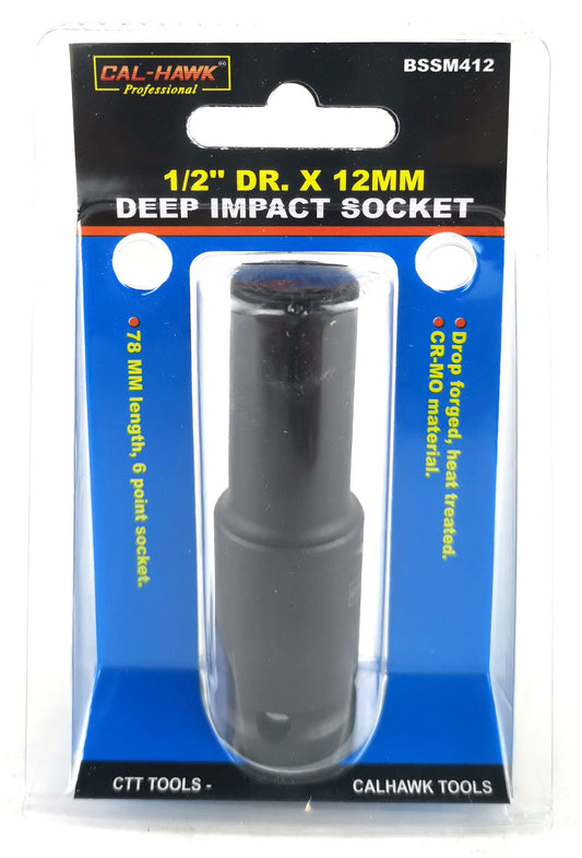 1/2" 3/4" CR-MO DEEP IMPACT SOCKET