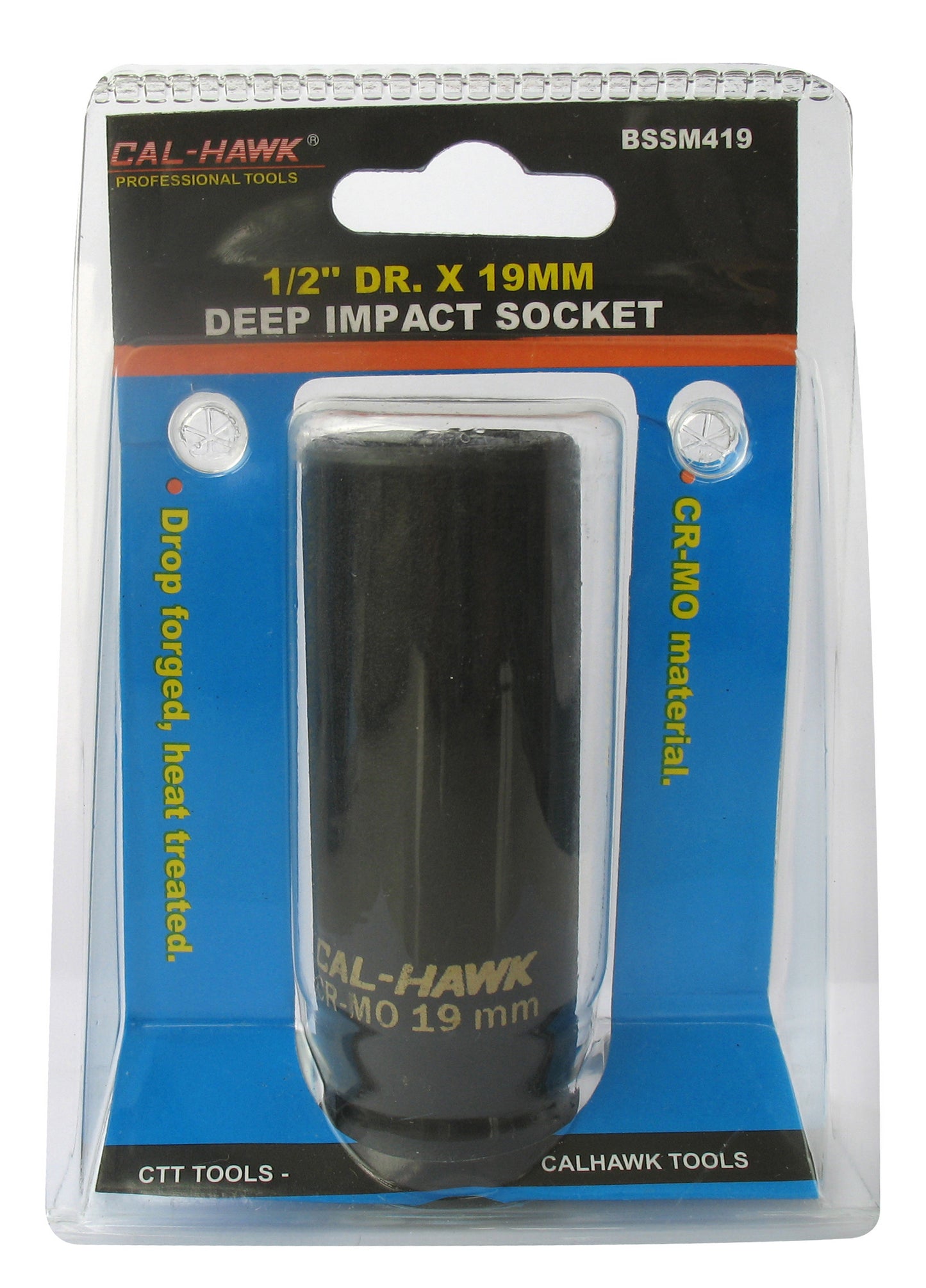 1/2" 19MM CR-MO DEEP IMPACT SOCKET