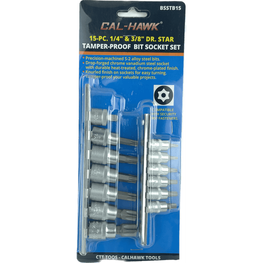 15 PCS TAMPER START BITS