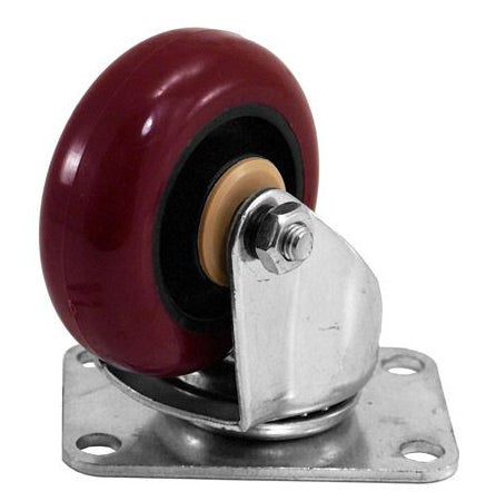 3" PU SWIVEL CASTER