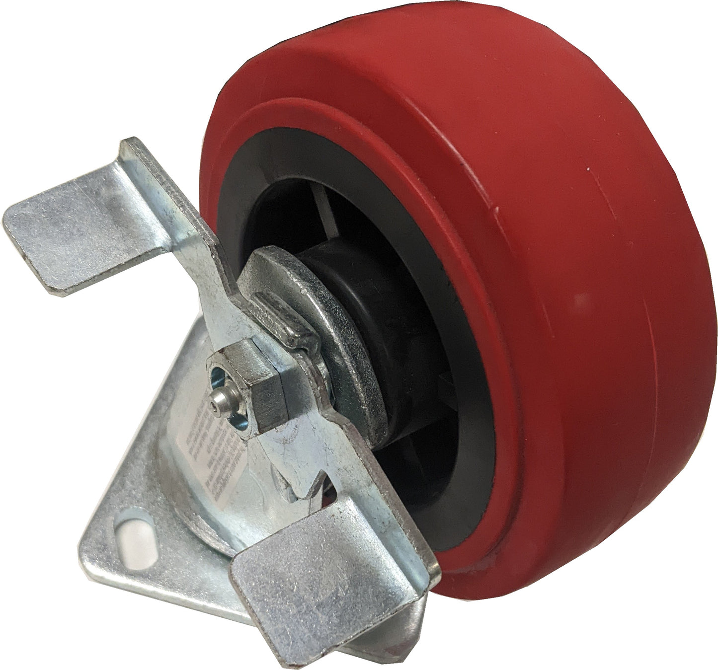 5" PU SWIVEL CASTER/LOCKER