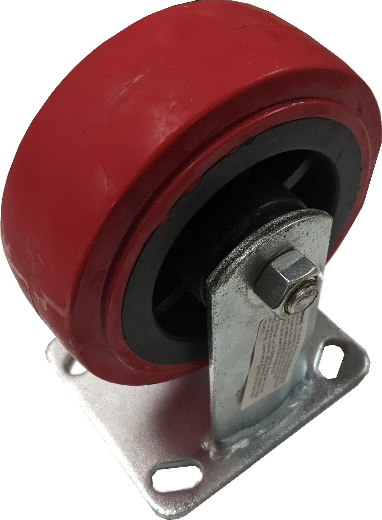 5" PU RIGID CASTER