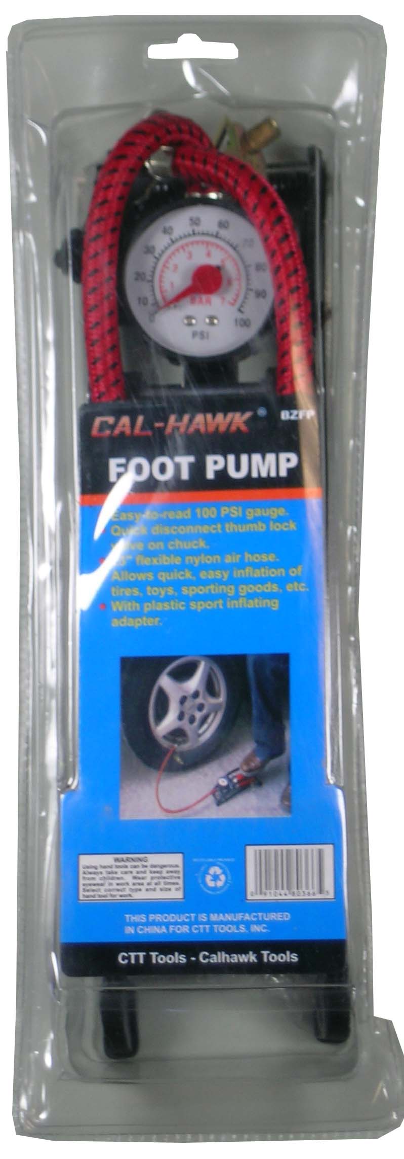 HEAVY DUTY FOOT PUMP