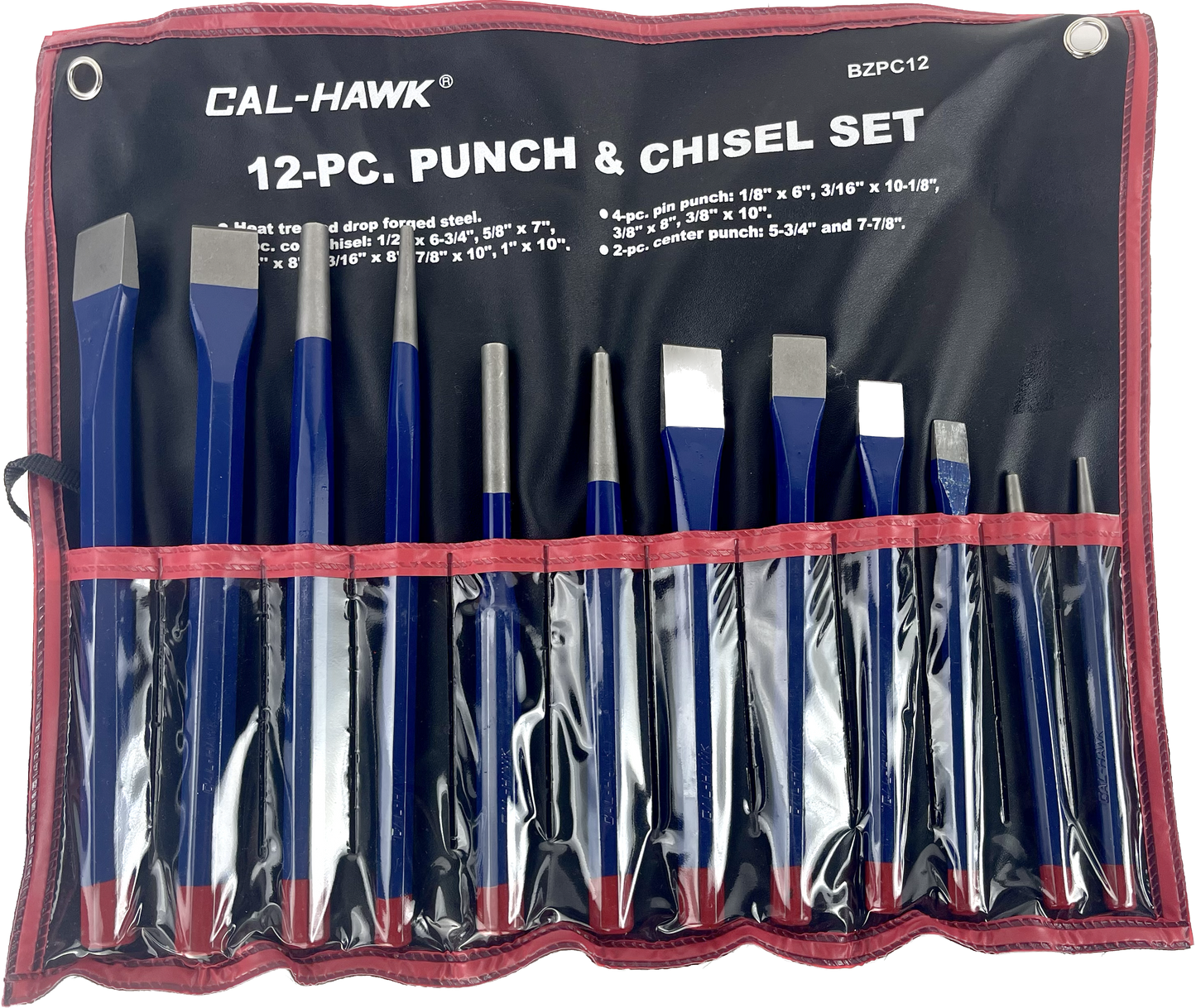 12PCS PUNCH & CHISEL SET