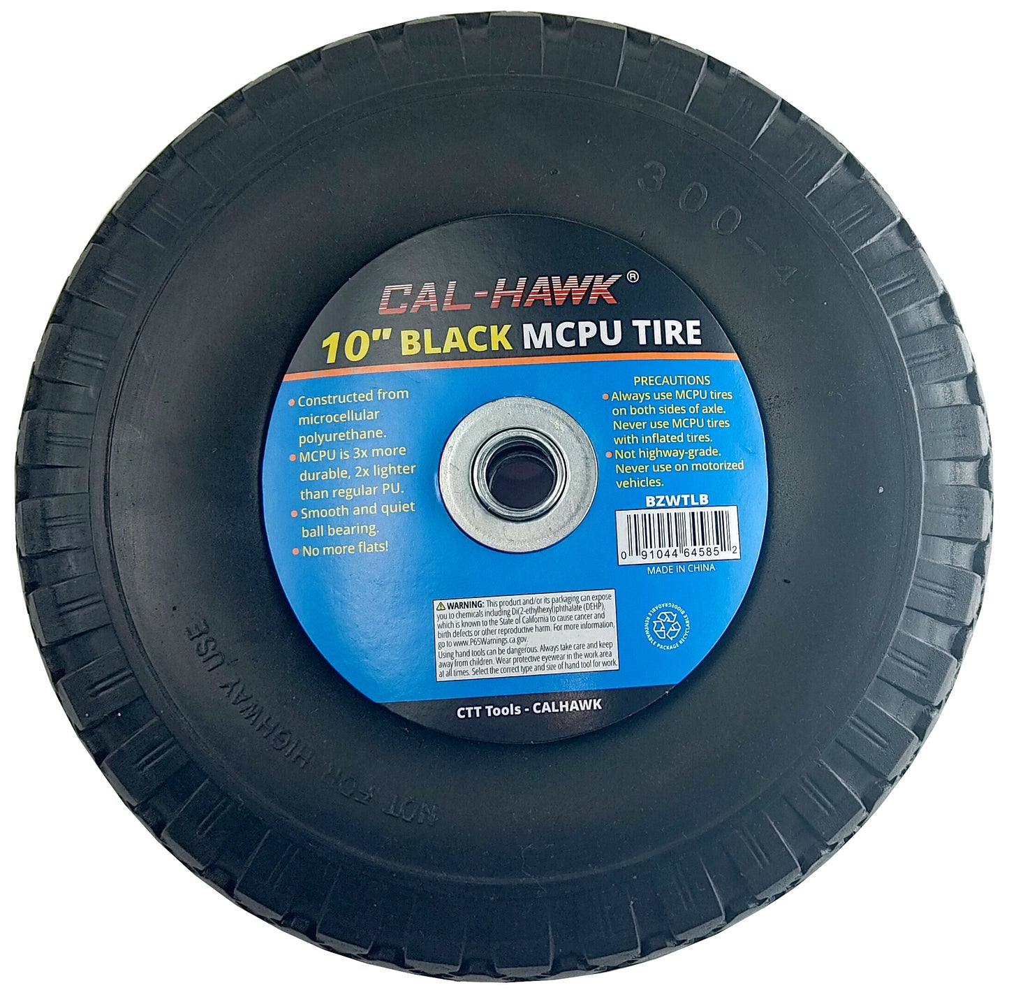 10"PU FOAM WHEEL(BLACK COLOR)