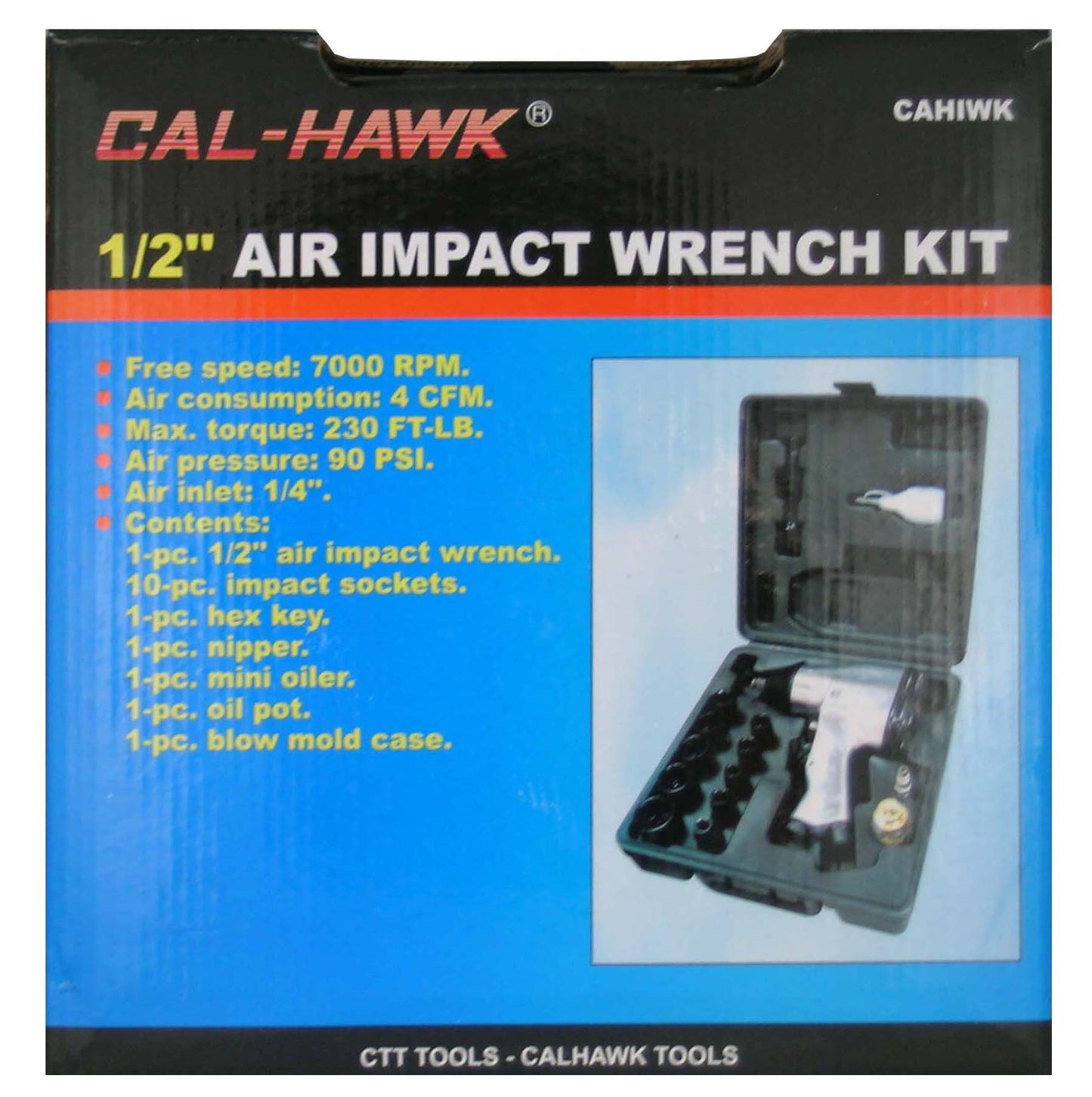 1/2" AIR IMPACT WRENCH KIT