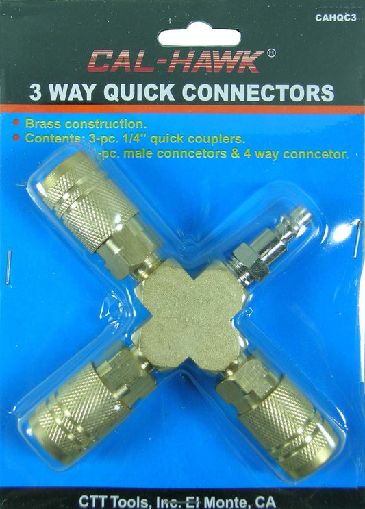 3 WAY QUICK CONNECTORS