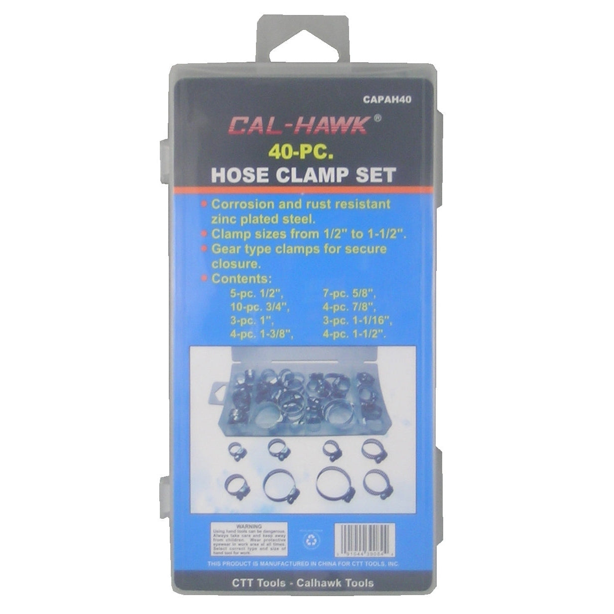 40PC HOSE CLAMP SET