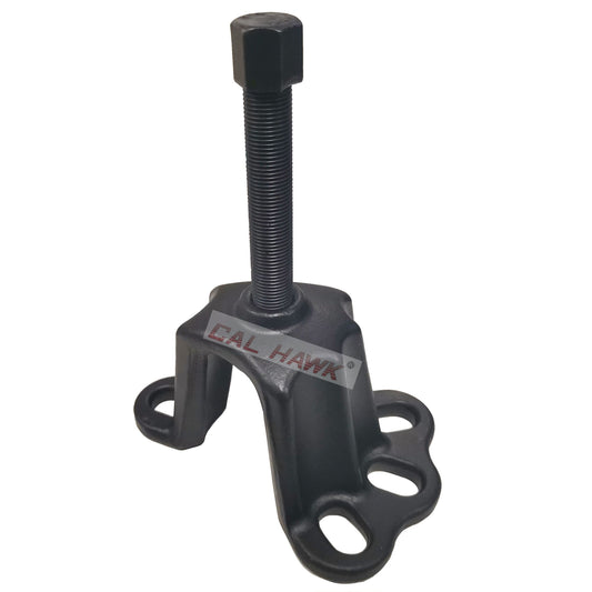 AXLE HUB PULLER WITH FORCING SCREW