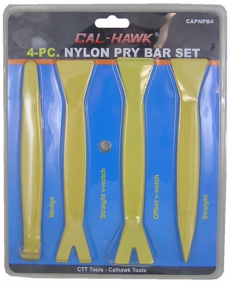 4PC NYLON PRY BAR SET7-1/2"