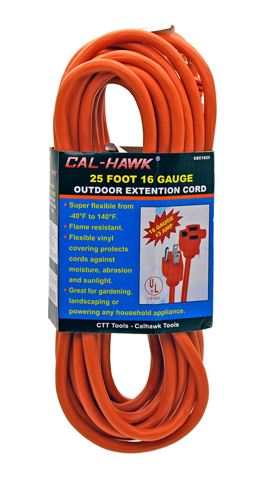 16 GAUGE 25' UL EXTENSION CORD