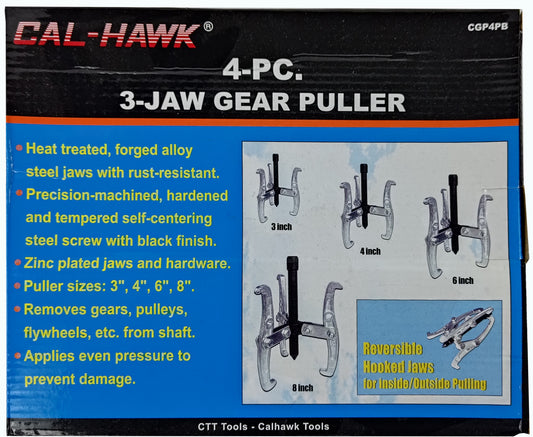 4PC GEAR PULLER SET (UNASSEMBLY)