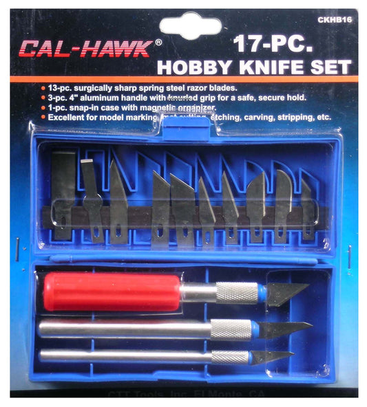 16PC HOBBY KNIFE SET