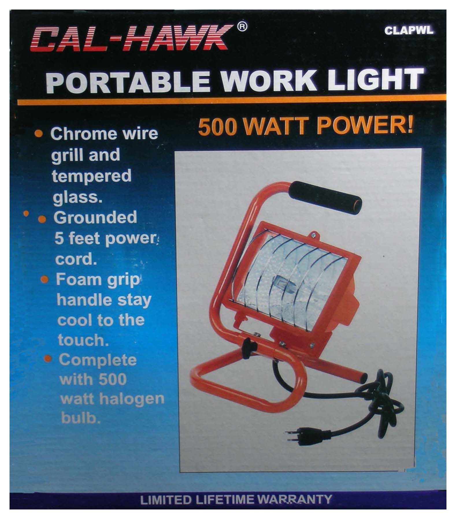 PORTABLE WORK LITE 500 WATTS