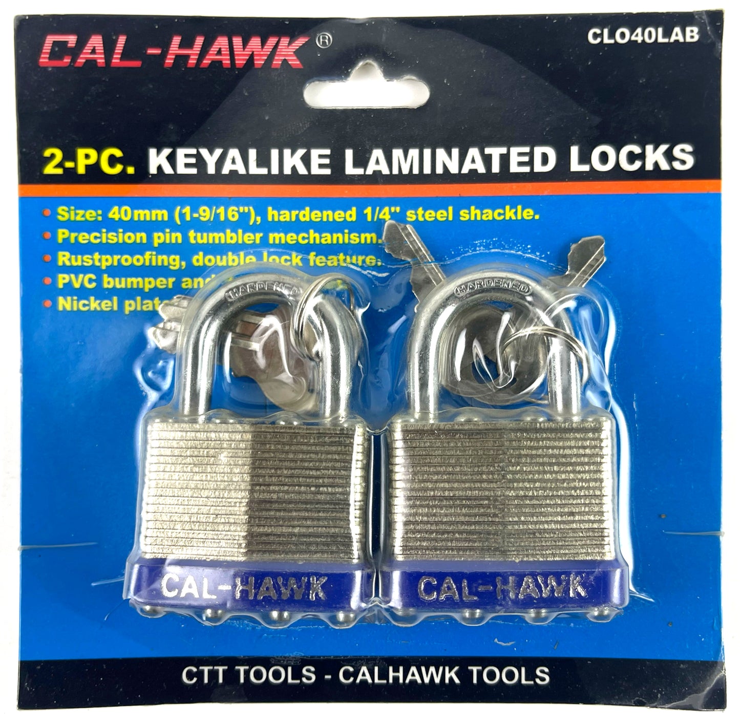 2 PCS KEYALIKE LAMINATED LOCK