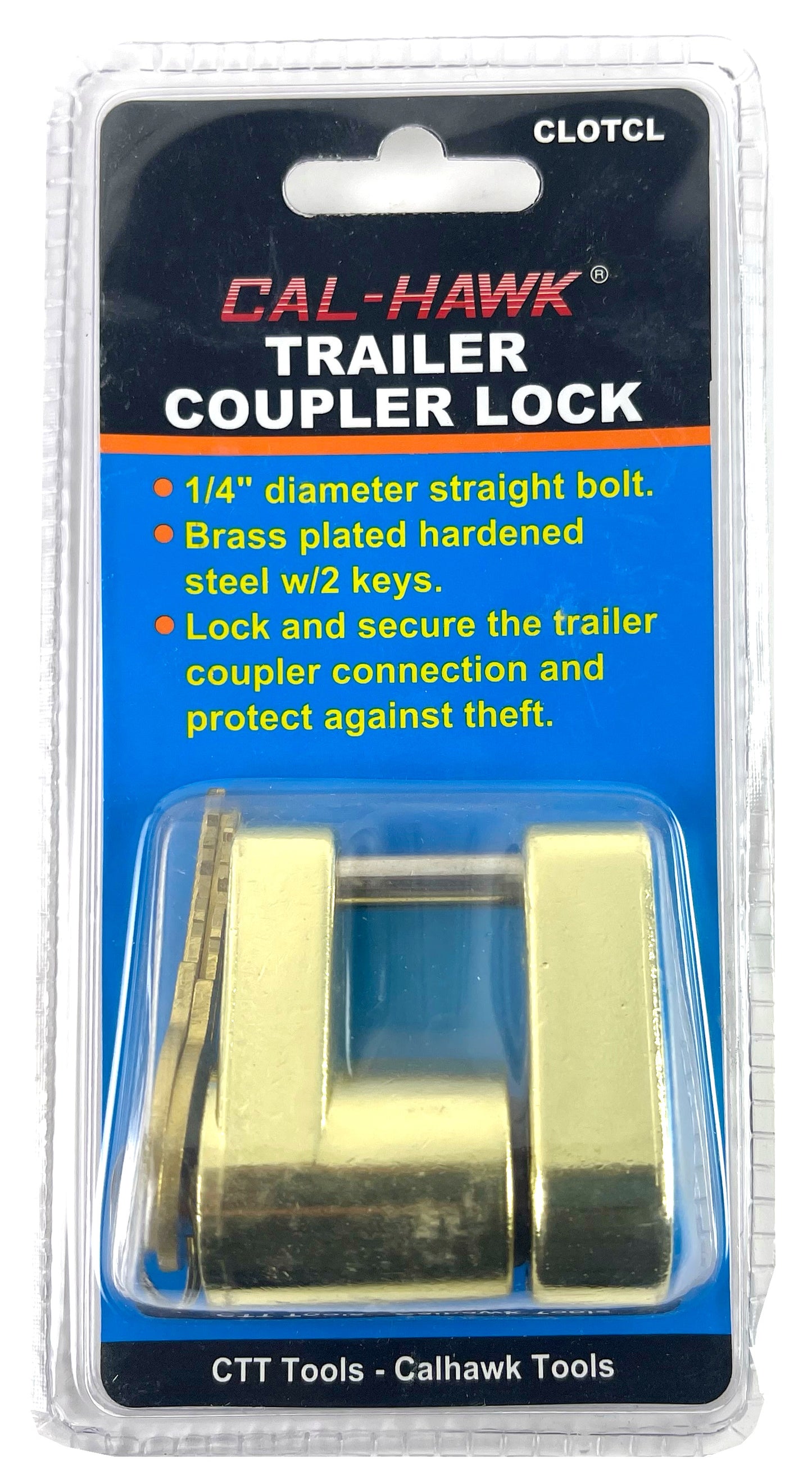 TRAILER COUPLER LOCK