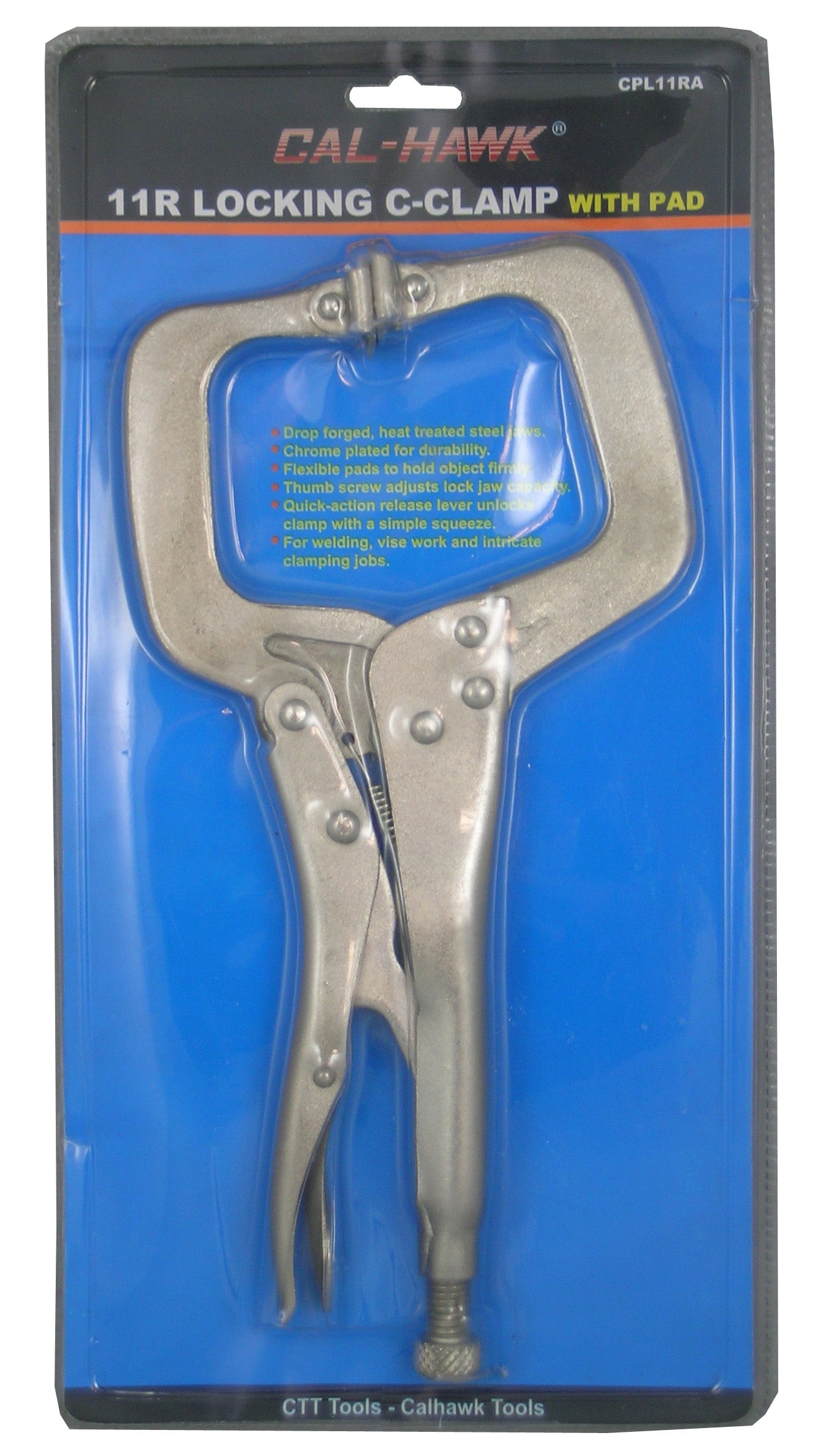 11R LOCKING C CLAMP W/PAD