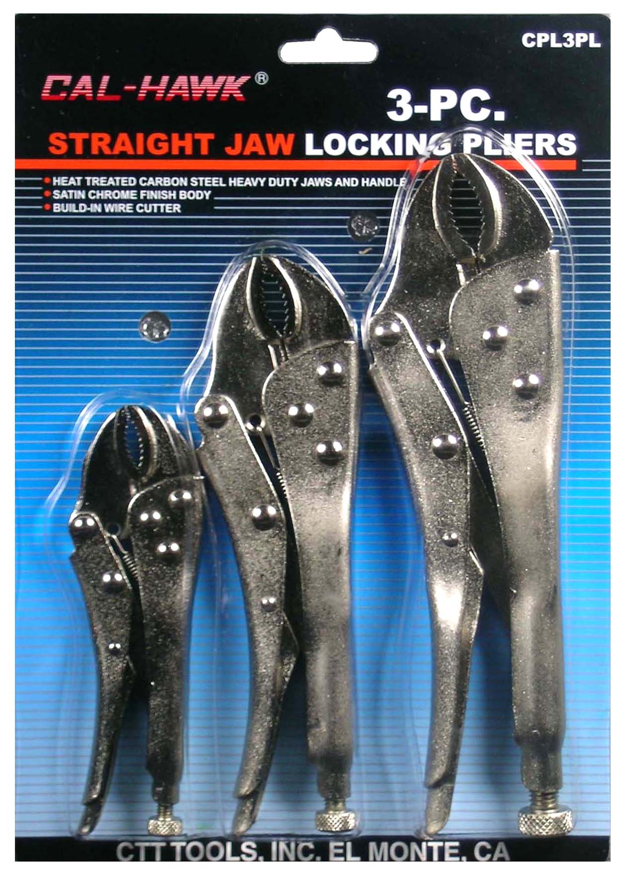 3 PCS LOCKING PLIER (STRAIGHT)