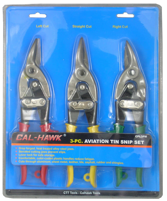 3 PCS AVIATION TIN SNIP