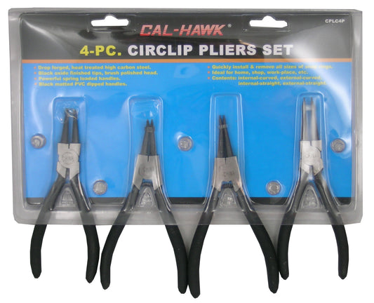 4 PC 6" CIRCLIP PLIER