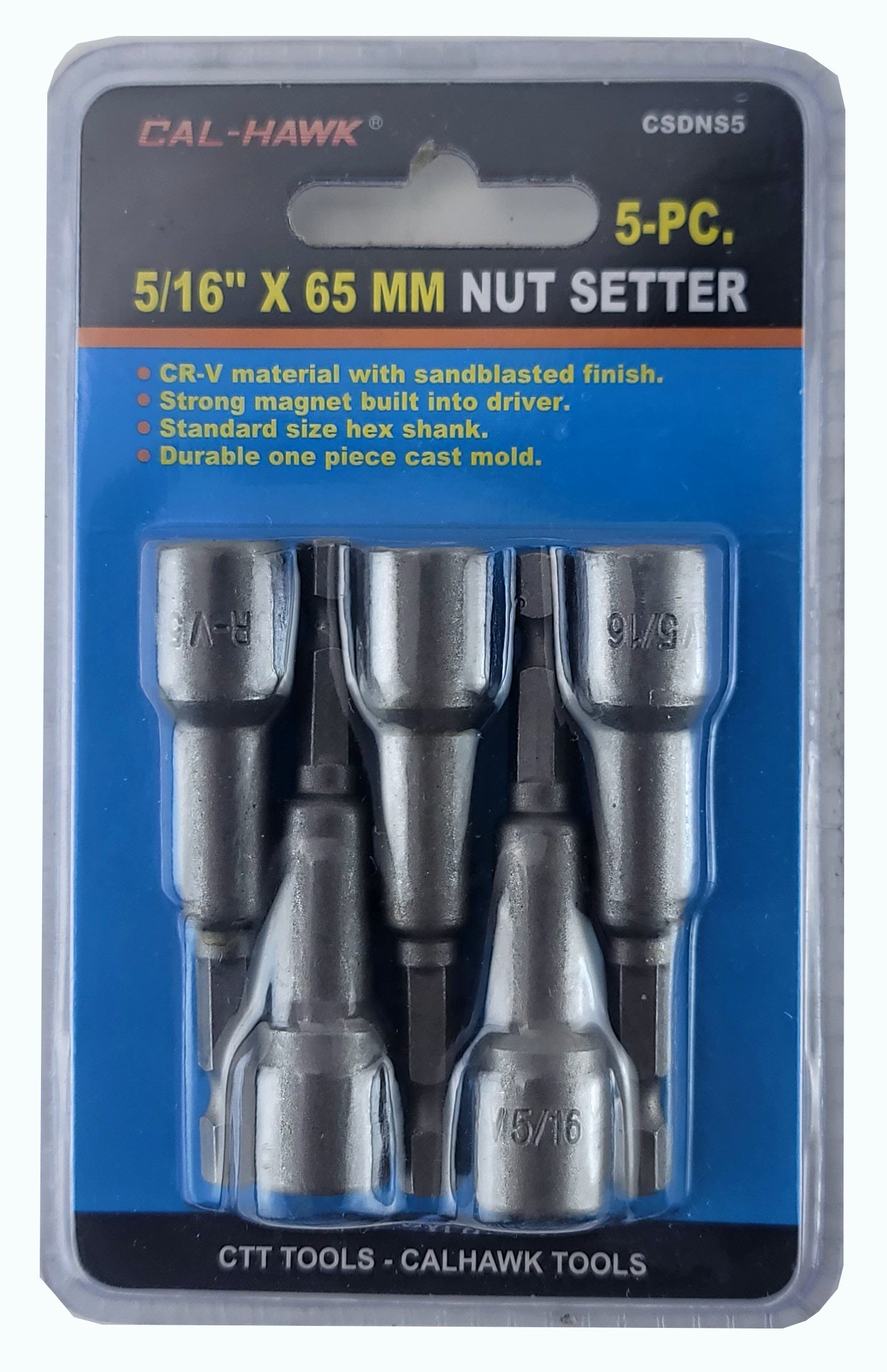 5/16" X 2-1/2"NUT SETTER/PRICE FOR 10PCS