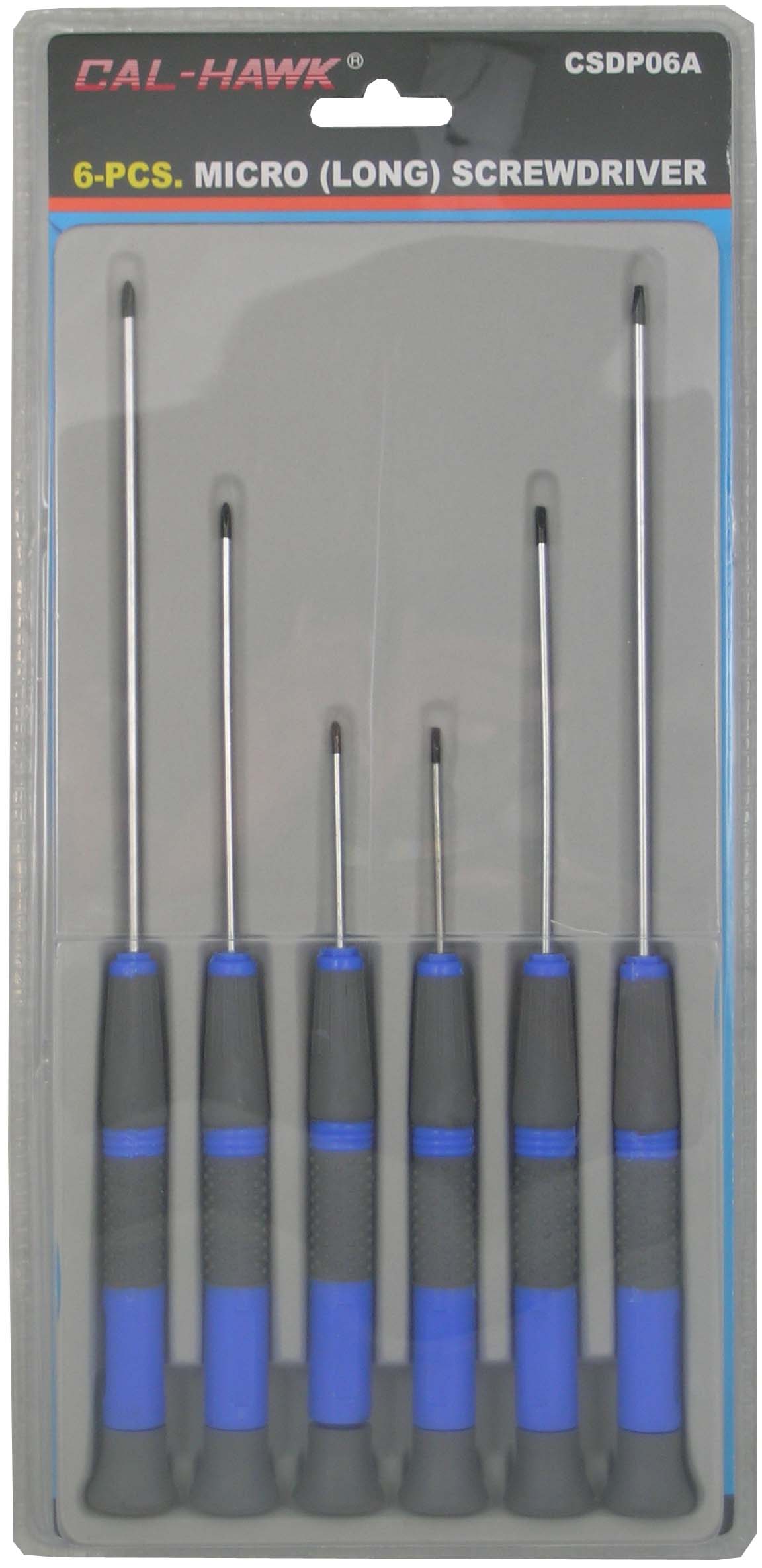 6 PCS MICRO LONG SCREW DRIVER